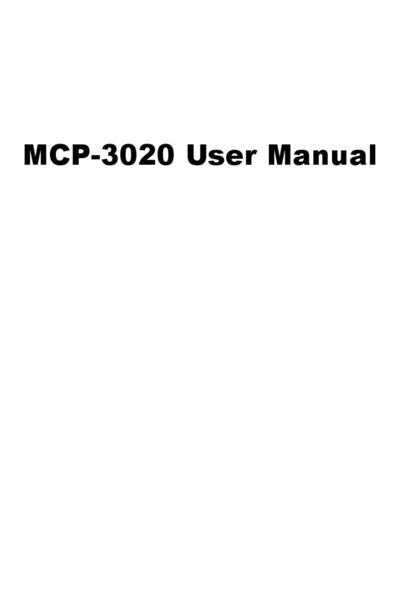Spracht MCP-3020 User manual