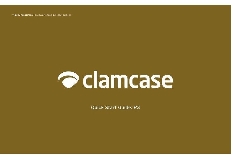 Incipio ClamCase Pro User manual