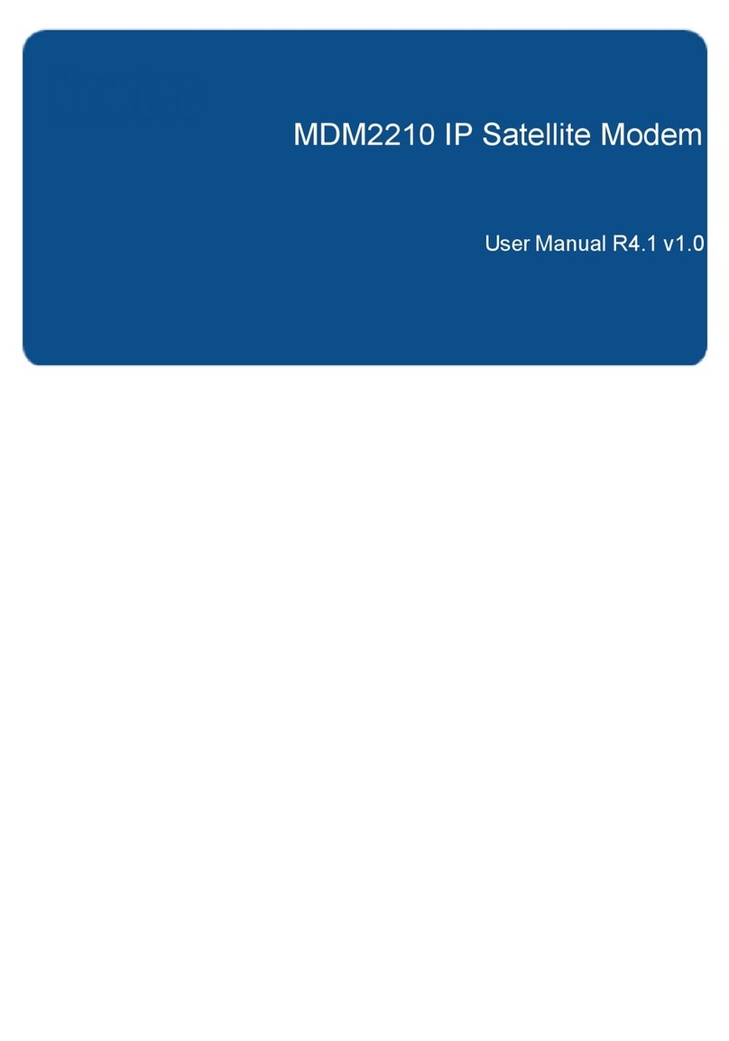 Newtec MDM2210 user manual