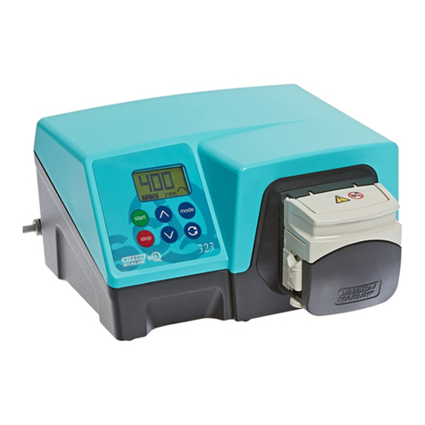 Watson-Marlow 323E user manual Watson-Marlow 323E user manual