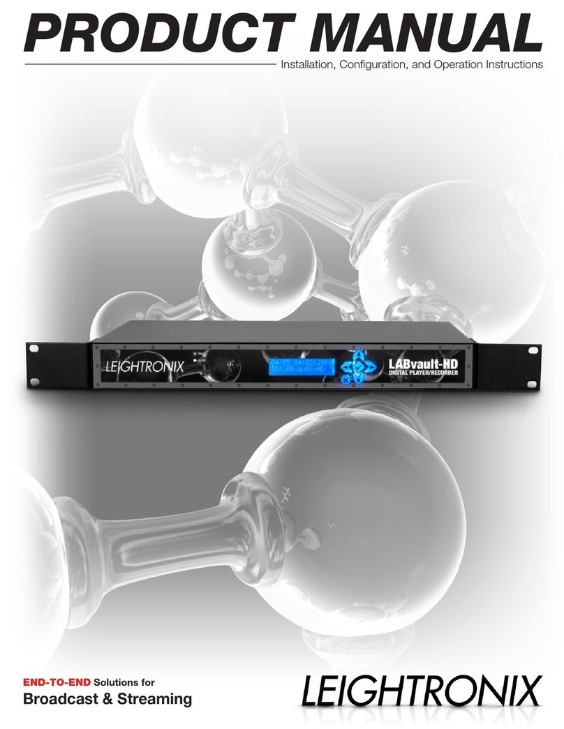 Leightronix LabVault-HD Quick guide