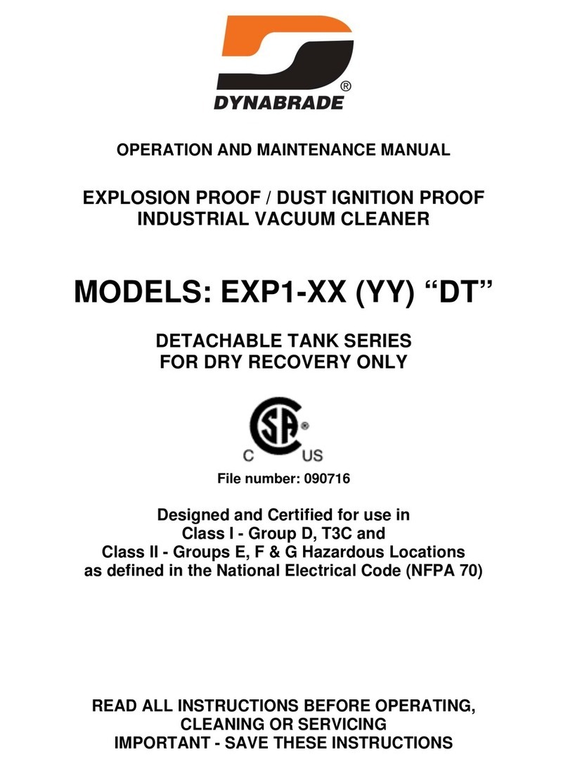 Dynabrade DETACHABLE TANK SERIES Installation instructions