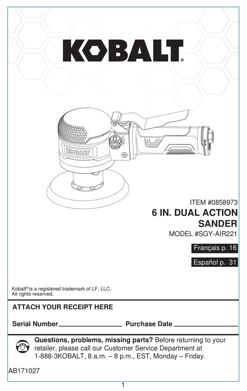 Kobalt SGY-AIR221 user manual Kobalt SGY-AIR221 user manual
