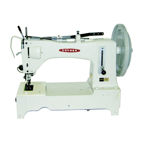 Consew 733R-5 Use and care manual