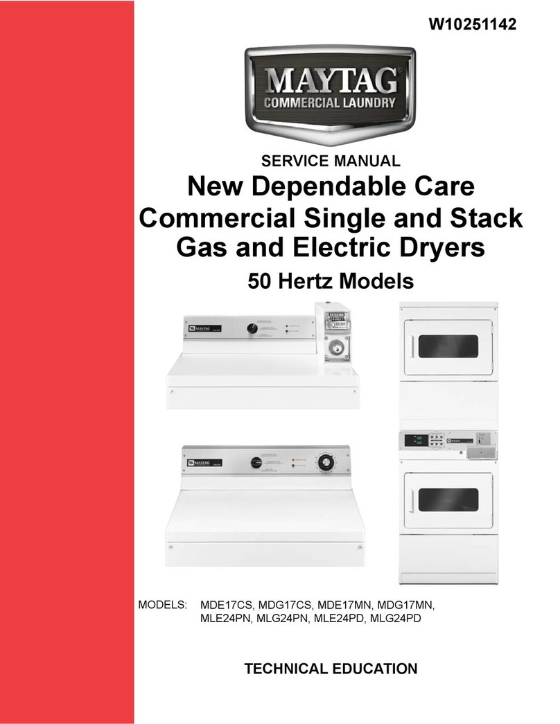 Maytag MDE17CS User manual Maytag MDE17CS User manual