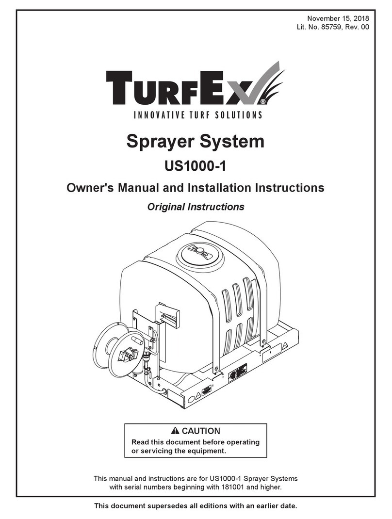 TurfEx US1000-1 Operating instructions