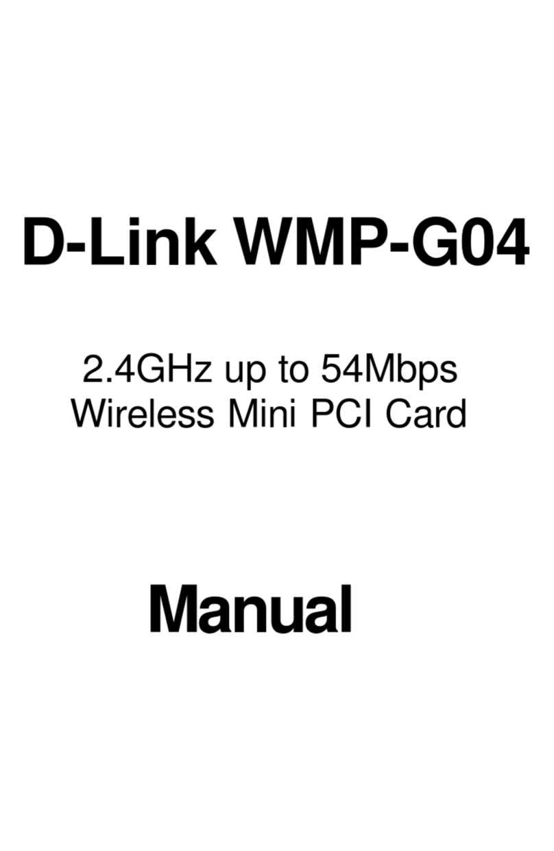 D-Link WMP-G04 User manual