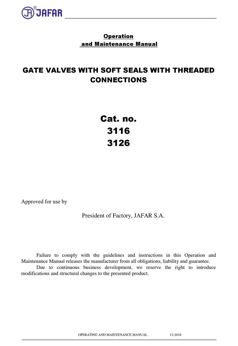 Jafar 3116 User manual