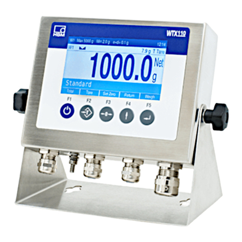 HBM WTX110 User manual