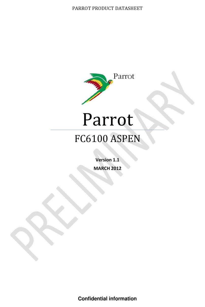 Parrot FC6100 ASPEN datasheet