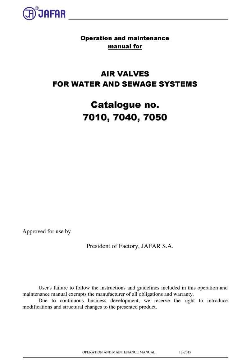 Jafar 7010 User manual