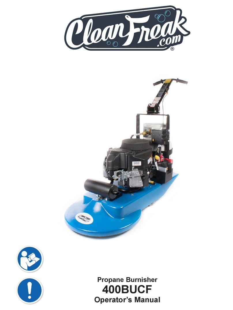 CleanFreak 400BUCF User manual