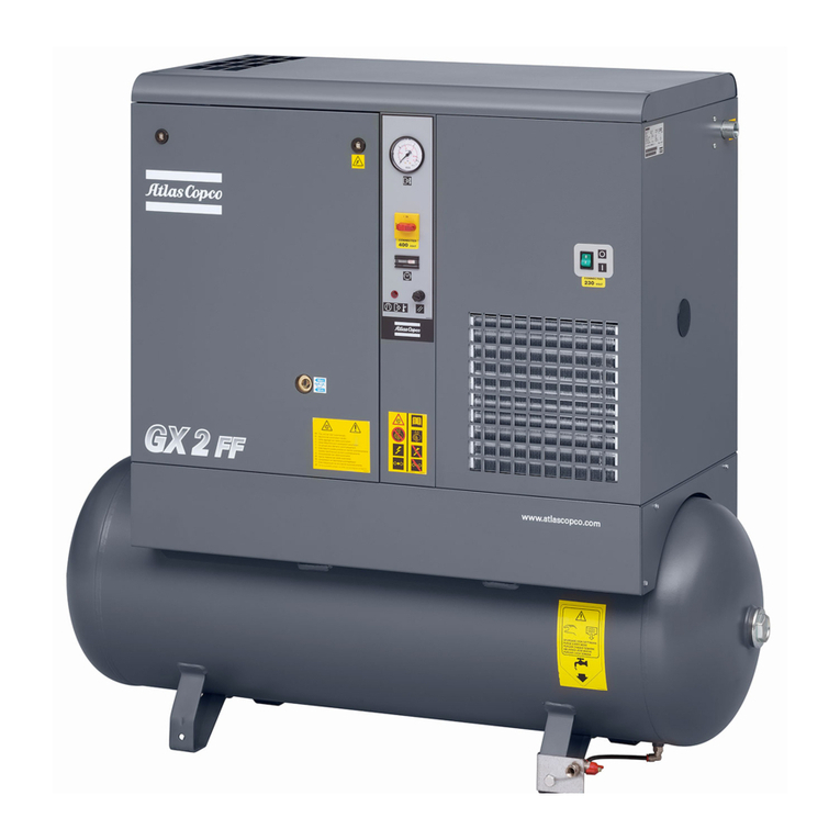 Atlas Copco GX 2 EP Instruction book