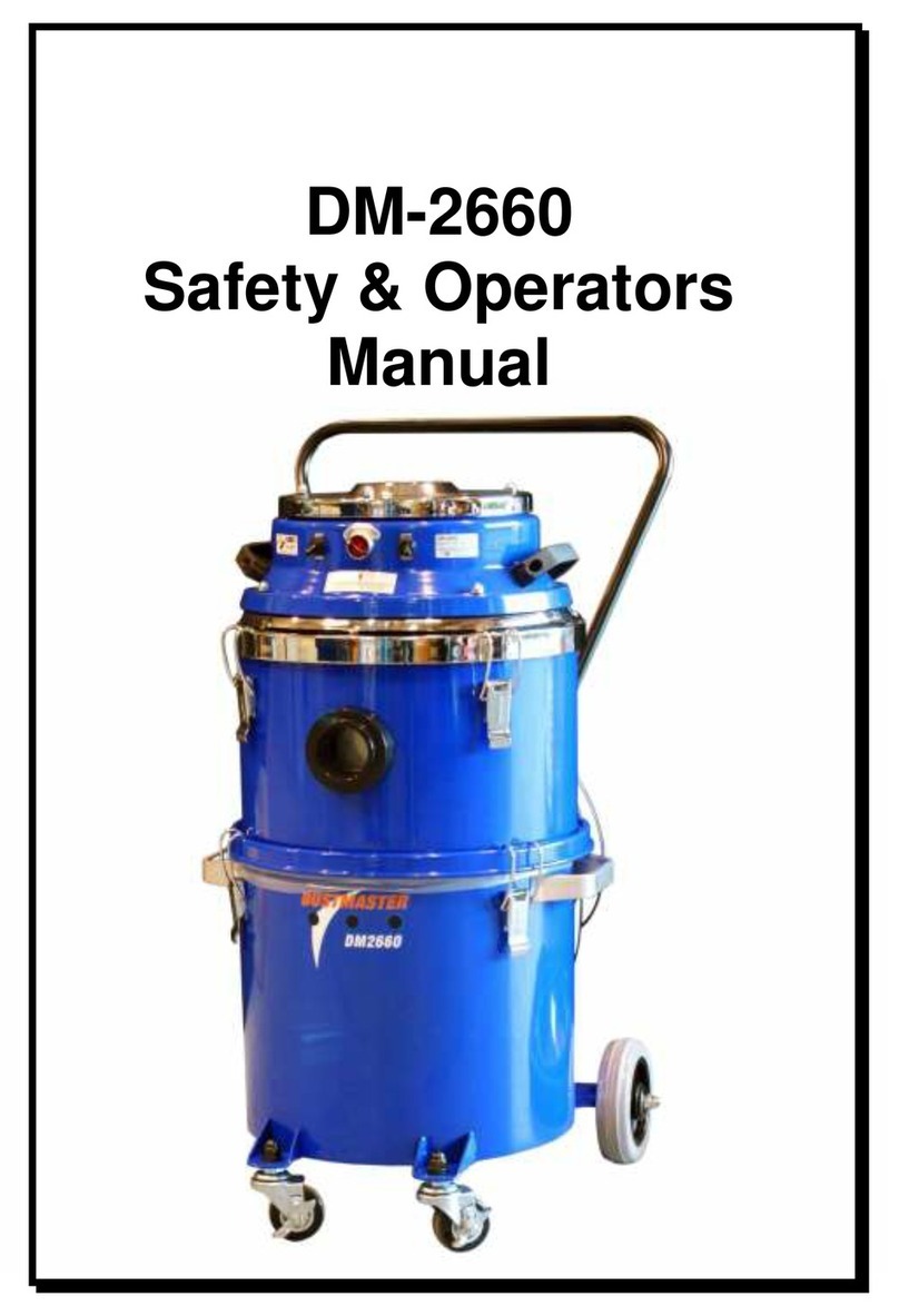 floorex DM-2660 Safety and operators manual