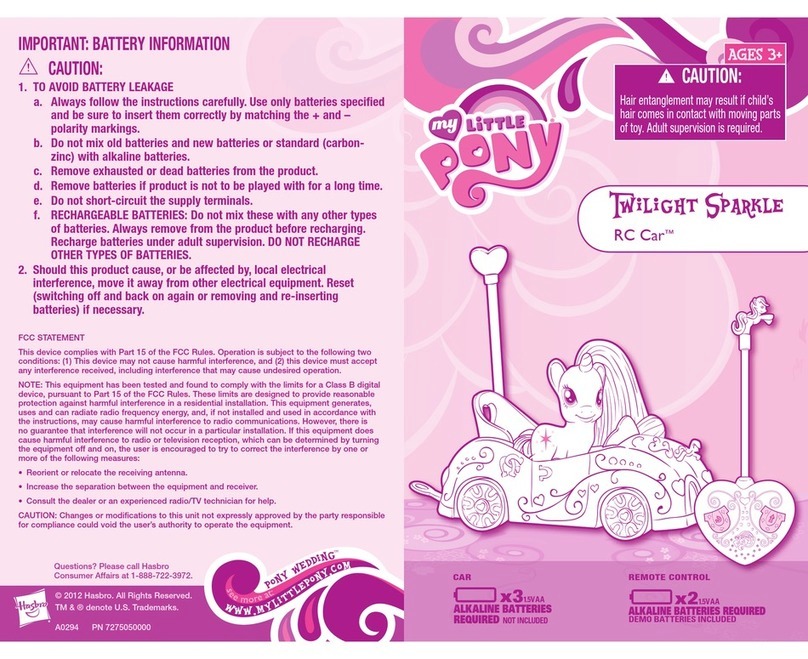 Hasbro My Little Pony Twilight sparkle user manual
