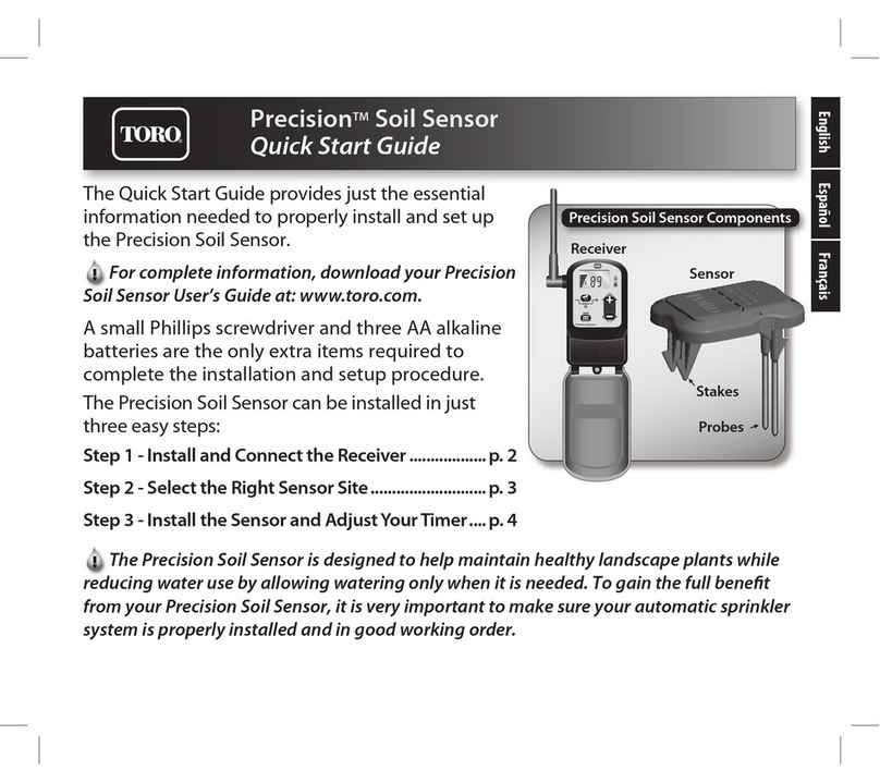 Toro Precision User manual