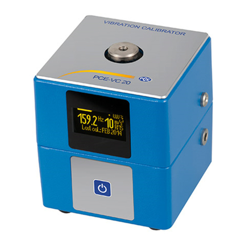 PCE Instruments PCE-VC20 user manual PCE Instruments PCE-VC20 user manual