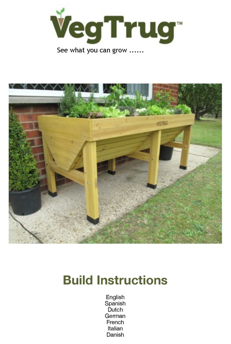 VegTrug Medium Build instructions VegTrug Medium Build instructions