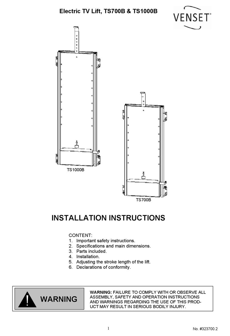 Venset TS700B User manual