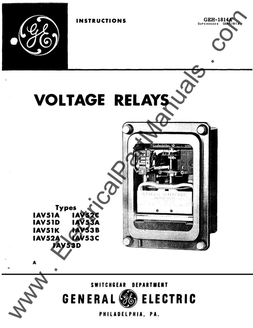 GE IAV51A User manual