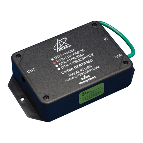 Ditek DTK-110C6A Configuration guide