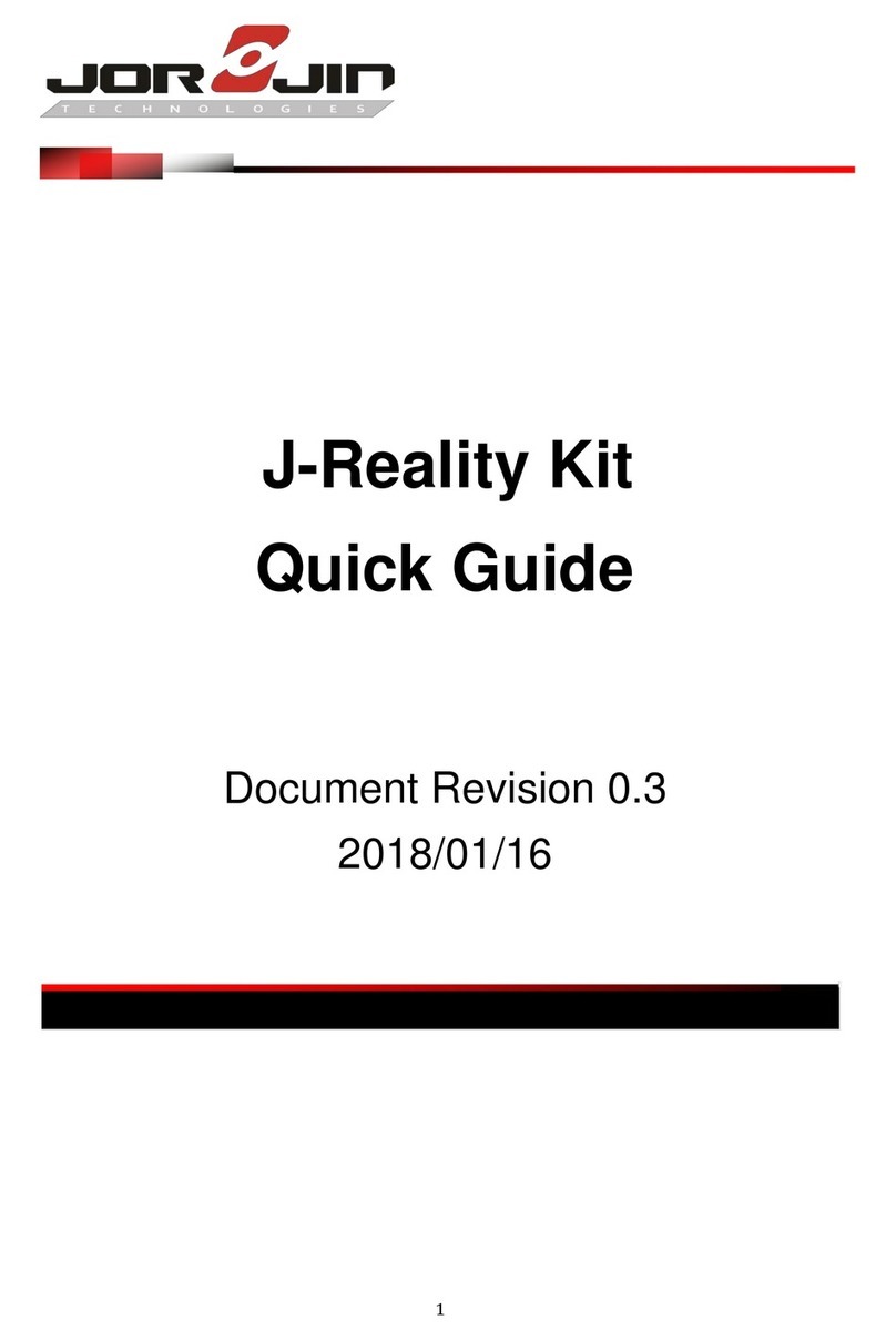 Jorjin J-Reality Kit User manual