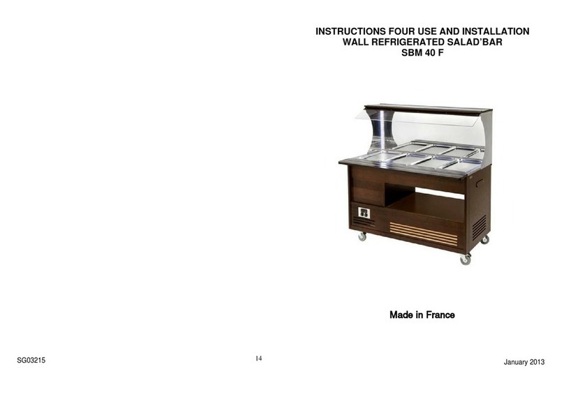 Roller Grill SBM 40 F Technical manual