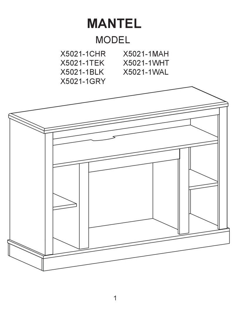 Mantel X5021-1TEK User manual