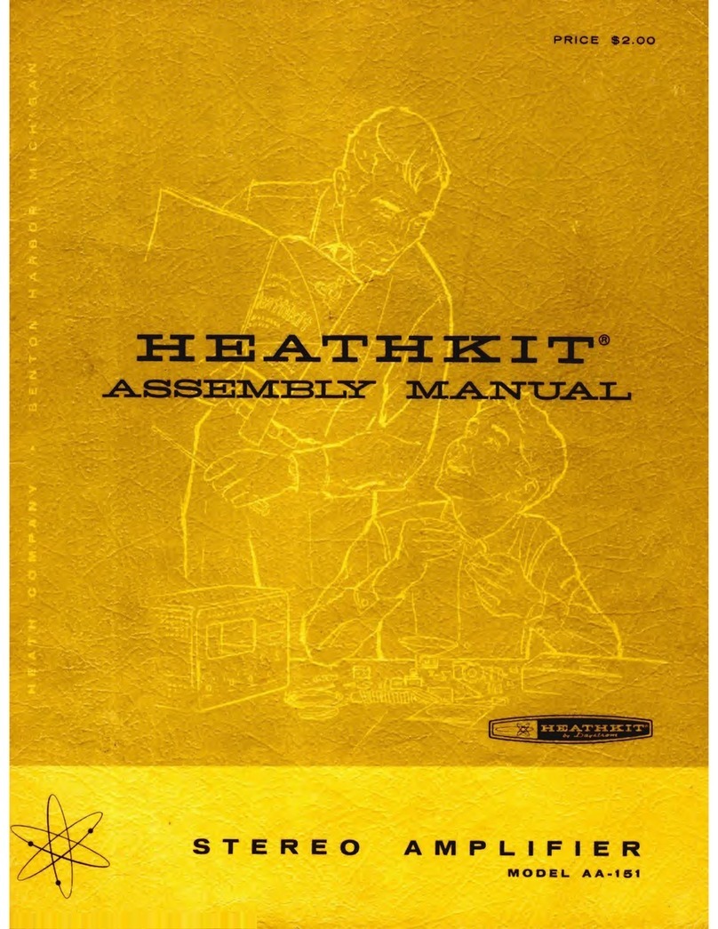 Heathkit AA-151 Assembly manual