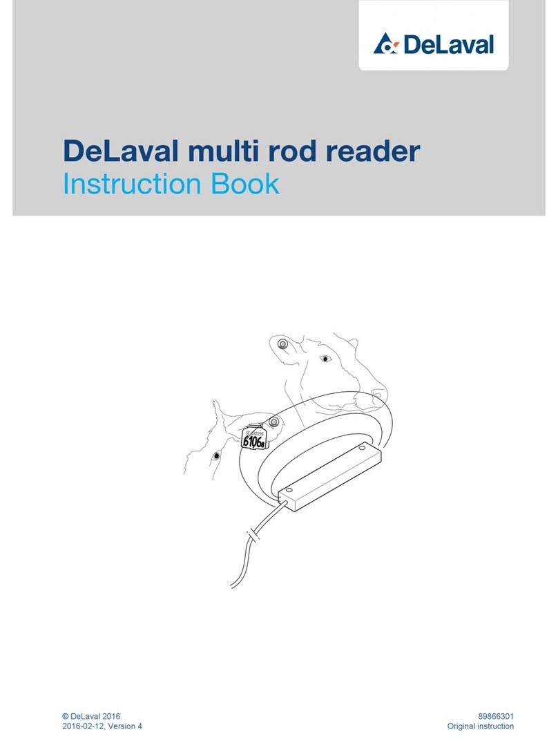 DeLaval Multi rod reader Instruction book