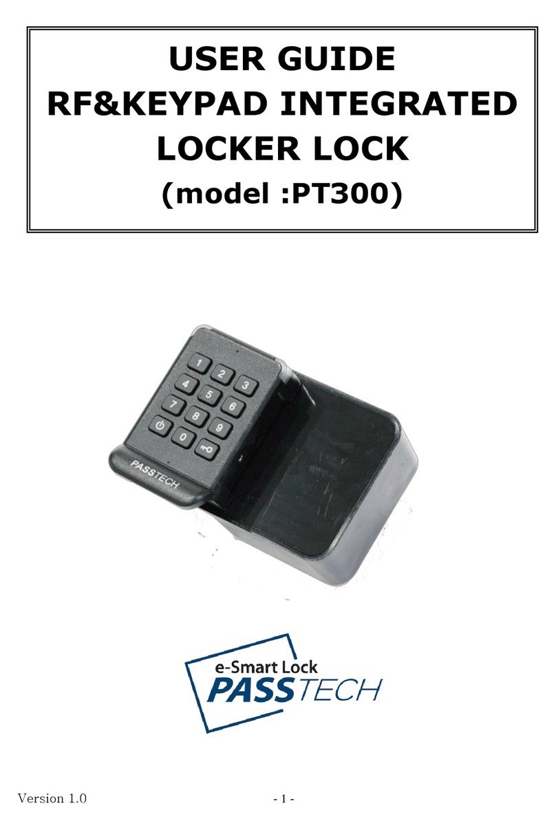 Passtech PT300 user guide