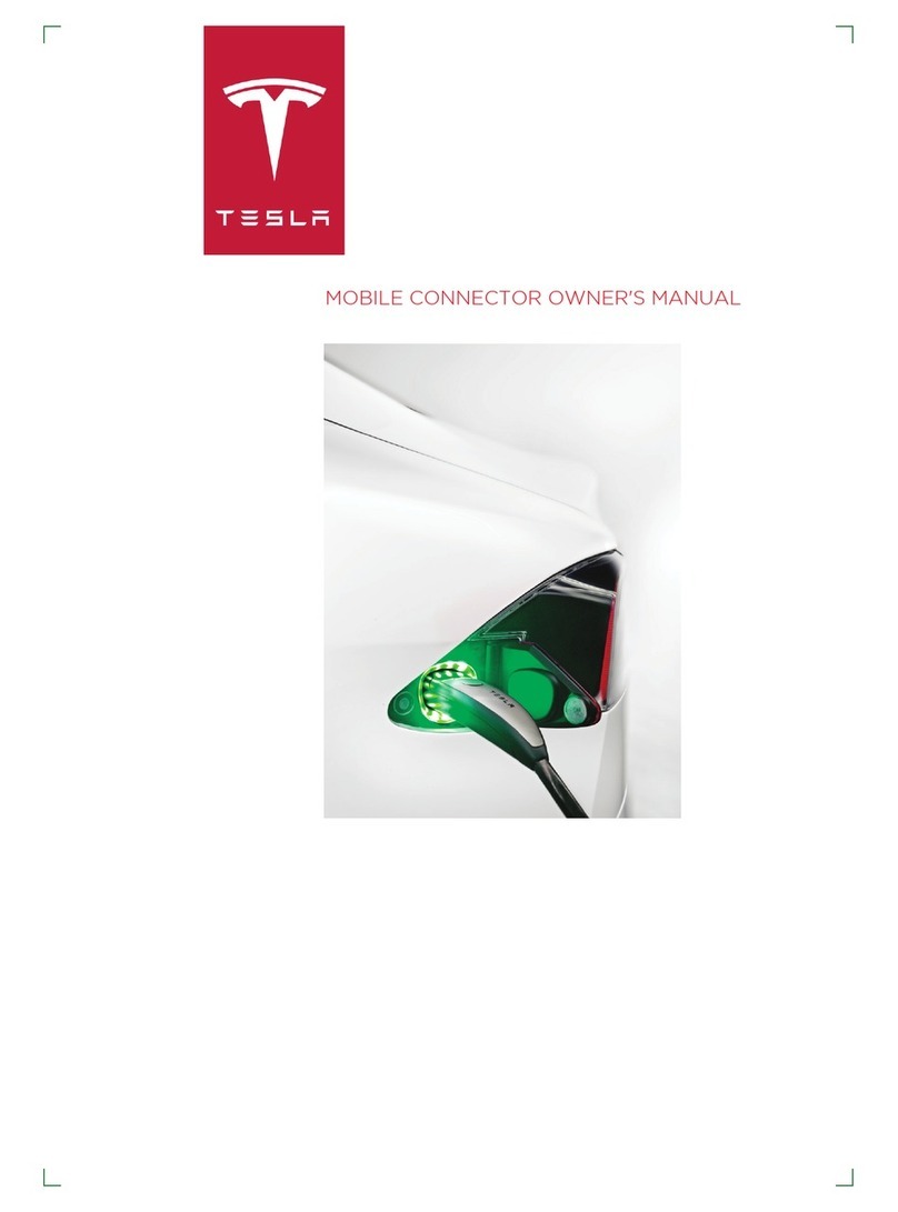 Tesla WALL CONNECTOR owner's manual
