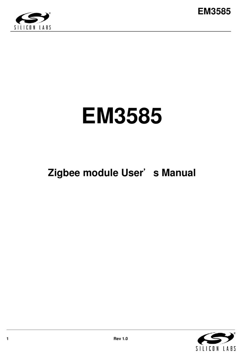 Silicon Laboratories EM3585 User manual