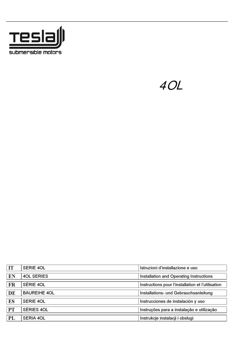 Tesla 4OL Installation and operating instructions