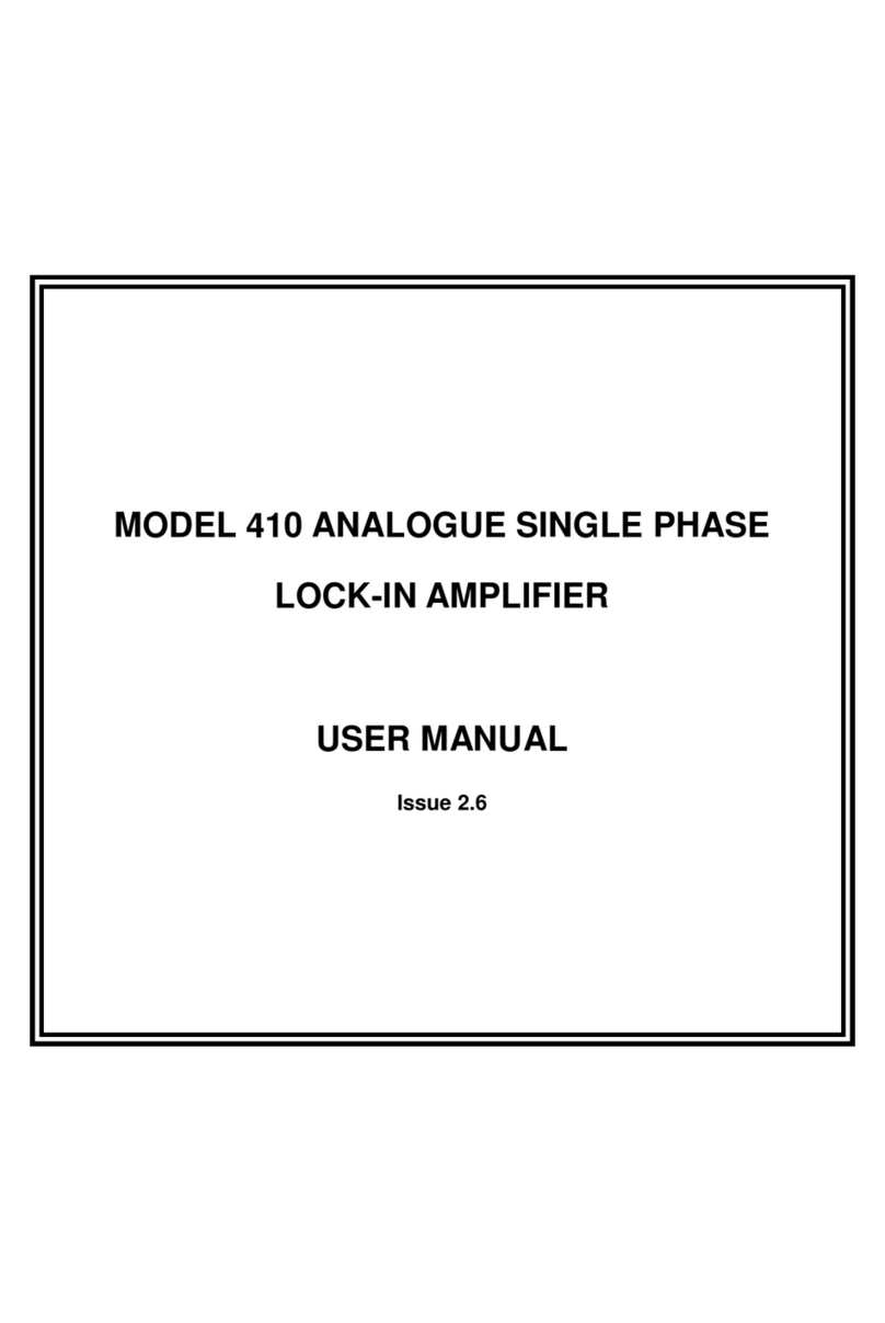Scitec 410 user manual
