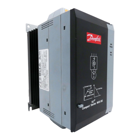 Danfoss VLT MCD 202 operating instructions
