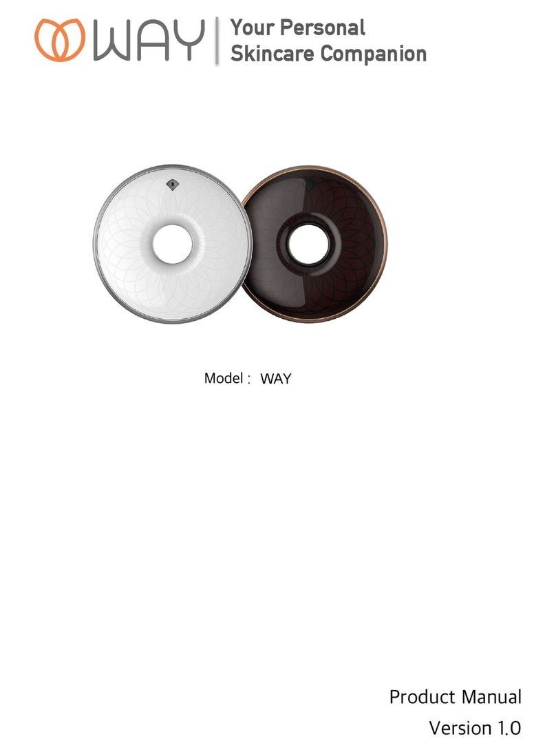 WayWearable, Inc. WAY product manual