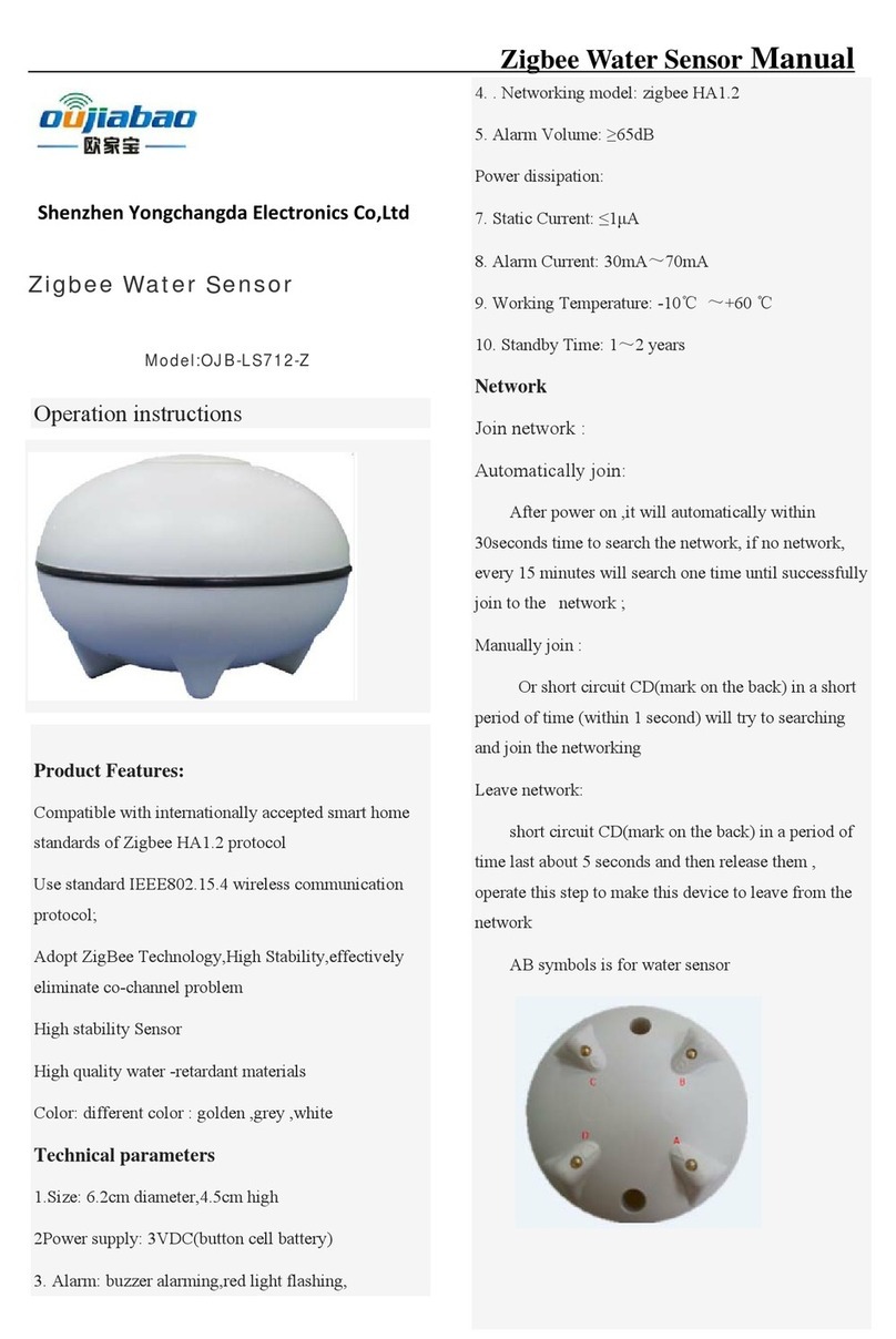 Shenzhen Yongchangda Electronics Co,Ltd OJB-LS712-Z Operation instructions