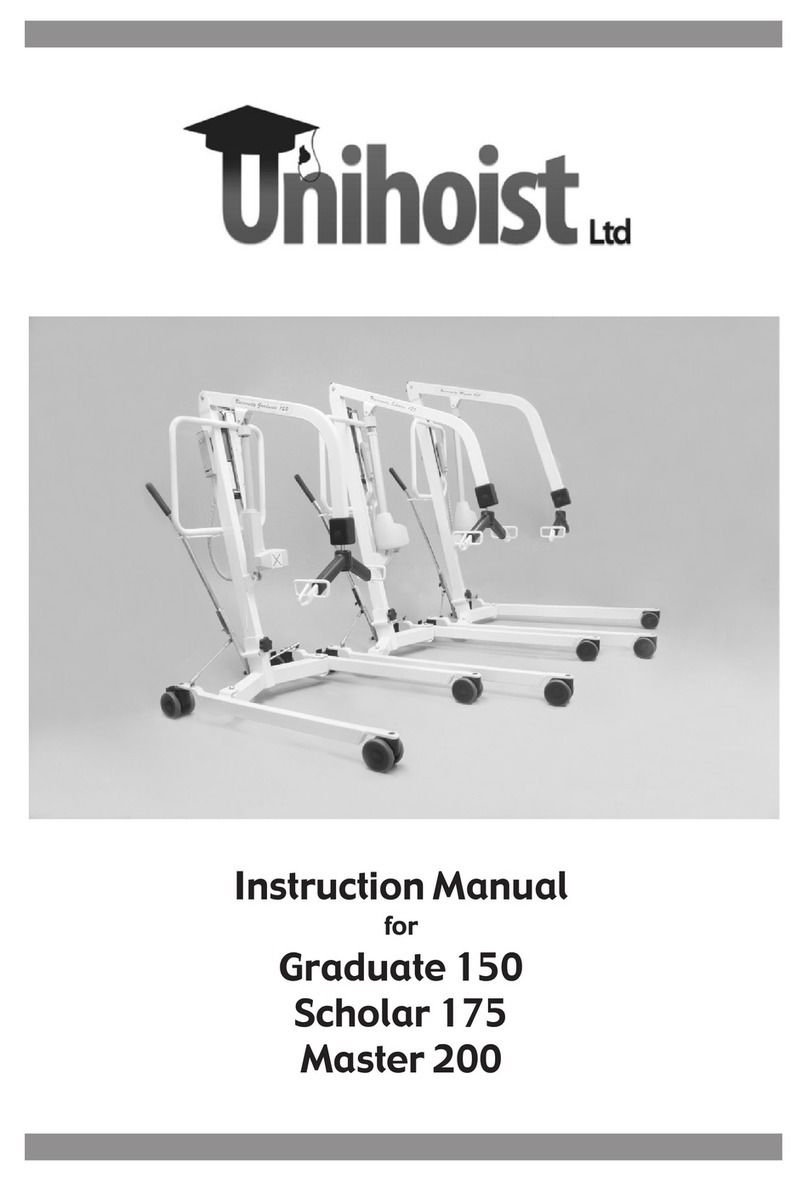 Unihoist Ltd Graduate 150 instruction manual