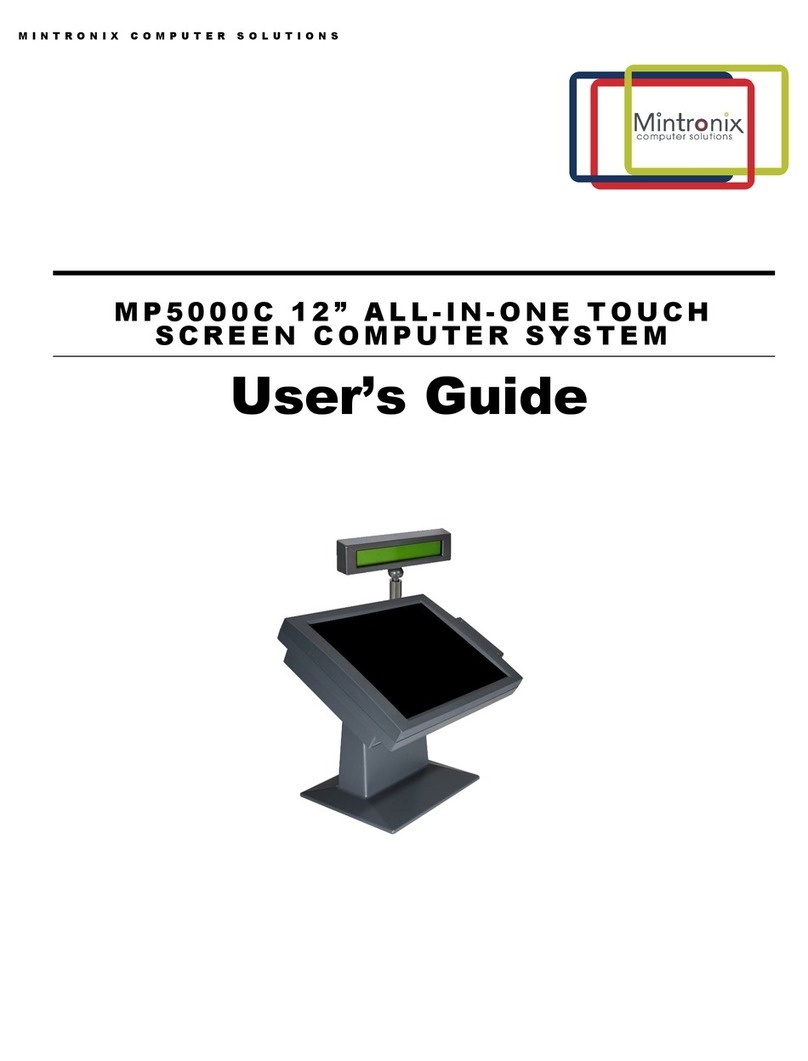 Mintronix Computer Solutions MP5000C user guide Mintronix Computer Solutions MP5000C user guide