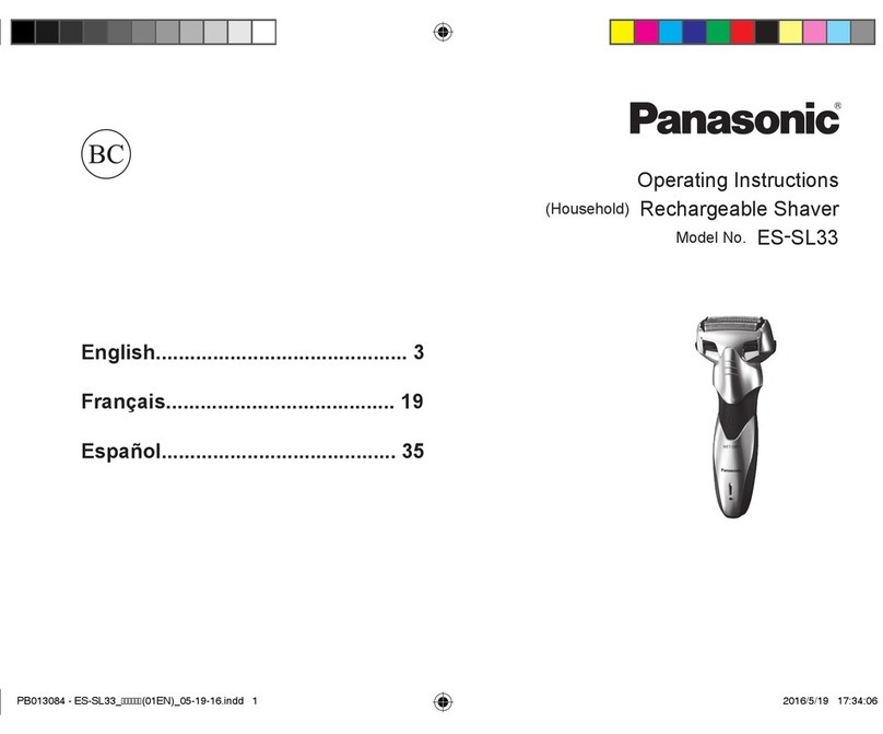 Panasonic ES-SL33 User manual