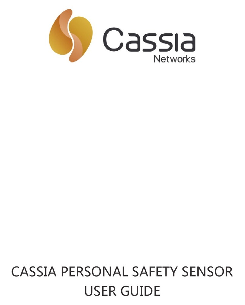 Cassia Personal Safety Sensor user guide