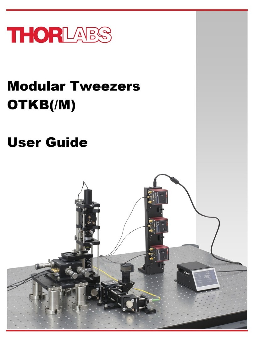 THORLABS OTKB/M User manual
