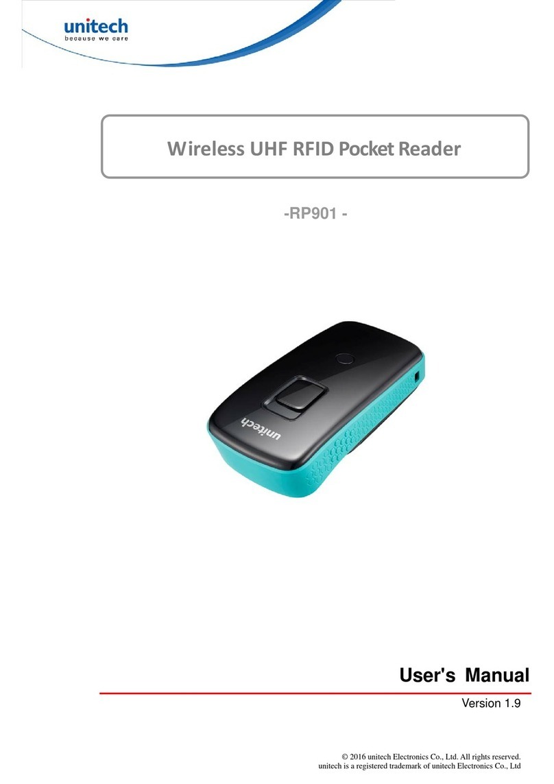 Unitech RP901 user manual