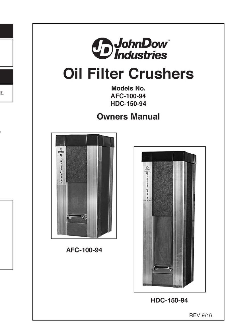 JohnDow Industries AFC-100-94 owner's manual JohnDow Industries AFC-100-94 owner's manual