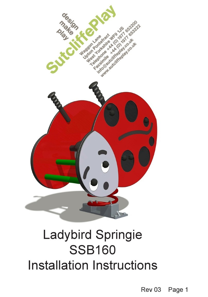 Sutcliffe Play Ladybird Springie SSB160 User manual