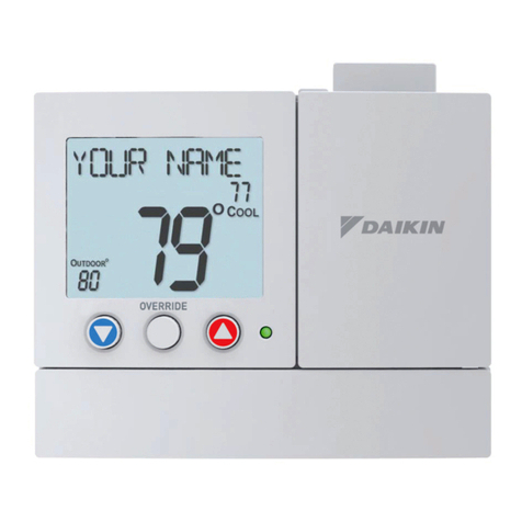 Daikin TSTATD2200C-2 Operating instructions