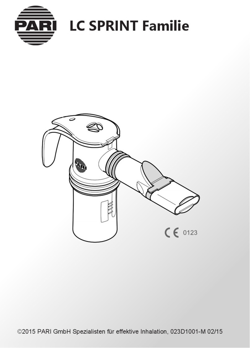 Pari LC SPRINT 023B8001 User manual Pari LC SPRINT 023B8001 User manual