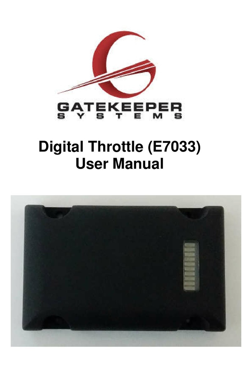 Gatekeeper E7033 user manual