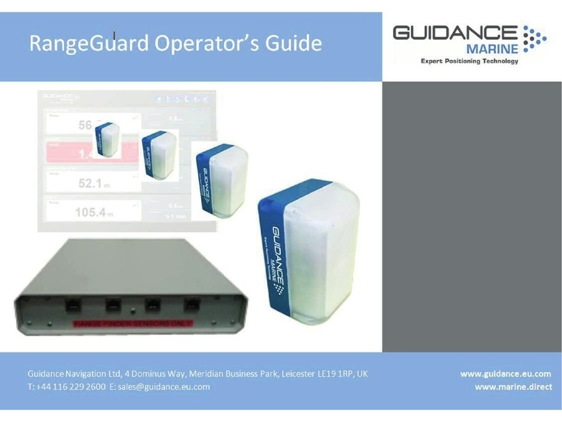 GUIDANCE MARINE RangeGuard Operator's guide